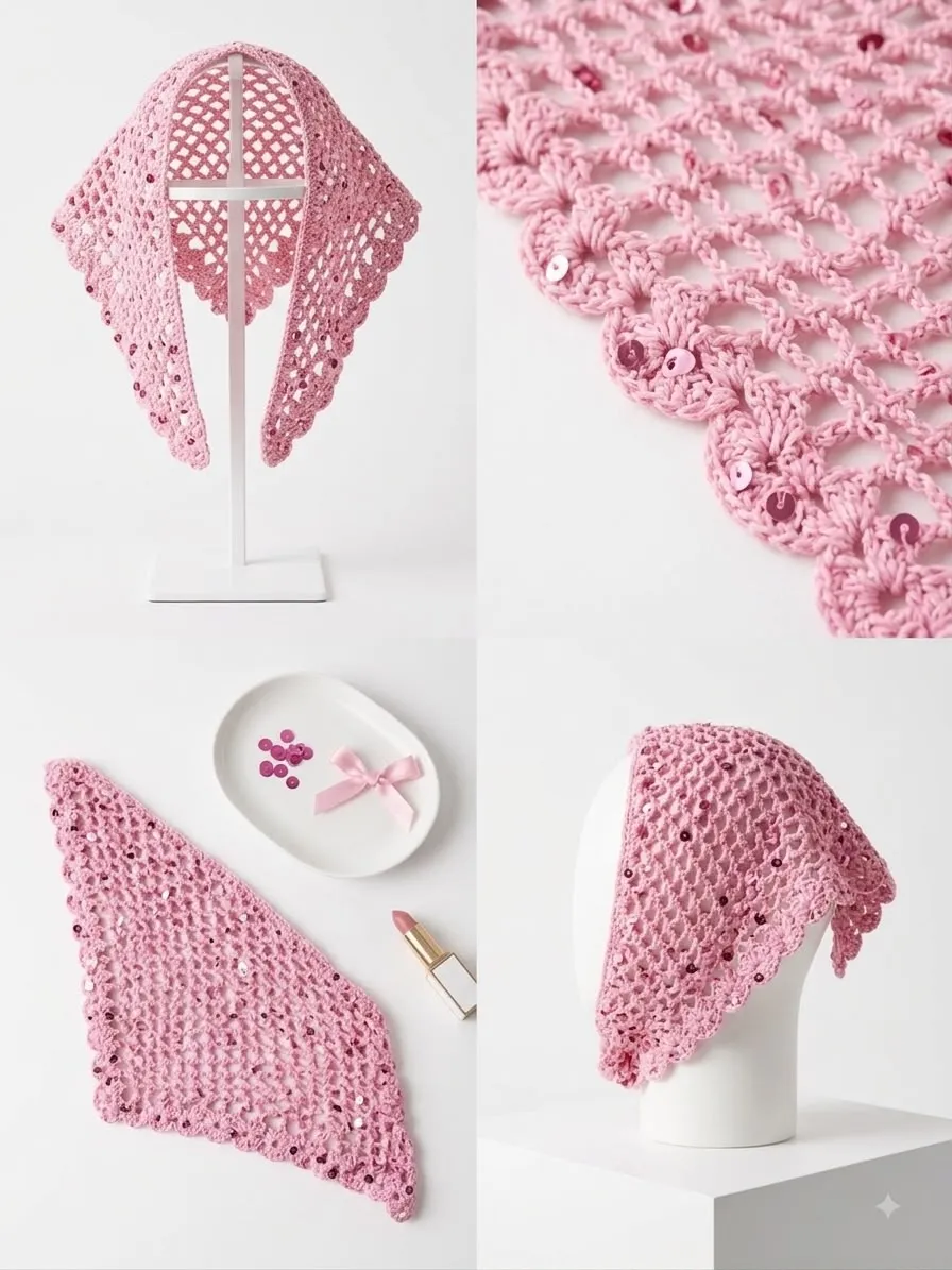 Modern Romantizm: El Yapımı Pembe Bandana